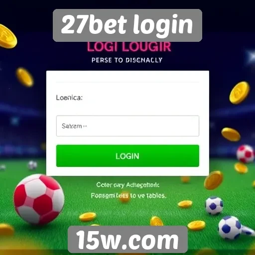 Acesso fácil ao site de jogos 27bet login